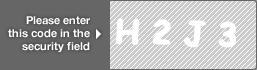 captcha code for visual authentication  letter H number 2 letter J number 3