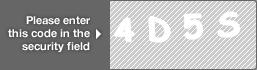 captcha code for visual authentication  number 4 letter D number 5 letter S