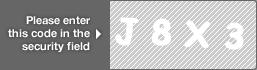captcha code for visual authentication  letter J number 8 letter X number 3